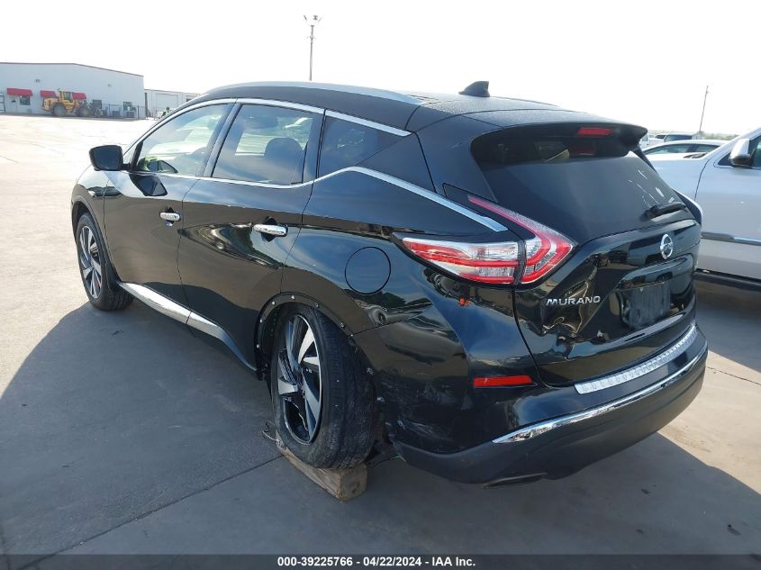 2018 Nissan Murano Platinum VIN: 5N1AZ2MG4JN157916 Lot: 48243114