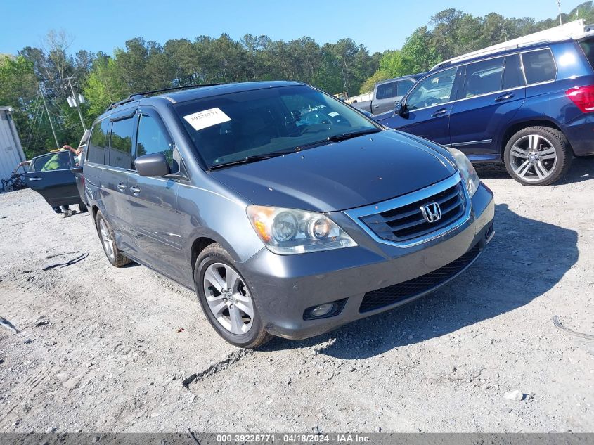 2010 Honda Odyssey Touring VIN: 5FNRL3H98AB050781 Lot: 39225771