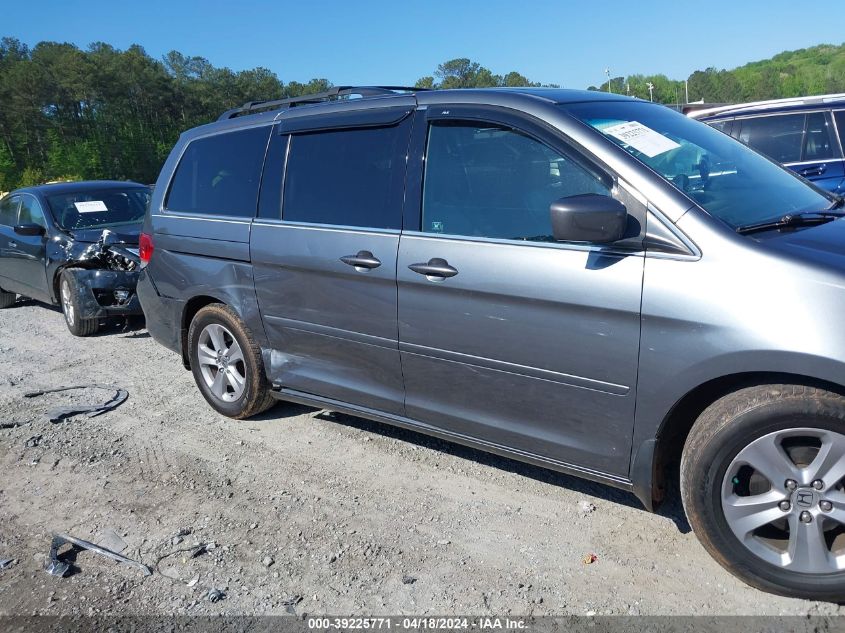 2010 Honda Odyssey Touring VIN: 5FNRL3H98AB050781 Lot: 39225771