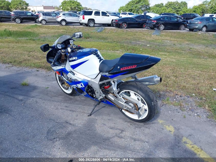 2002 Suzuki Gsx-R1000 VIN: JS1GT74A022109156 Lot: 39225806