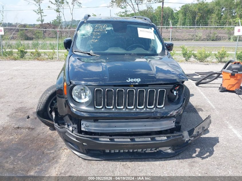 2017 Jeep Renegade Latitude Fwd VIN: ZACCJABB5HPG14661 Lot: 39225826