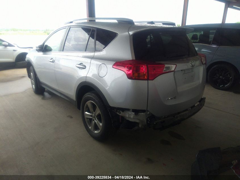 2015 Toyota Rav4 Xle VIN: JTMWFREV1FD048352 Lot: 39225834