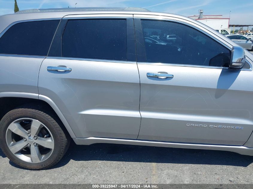 2014 Jeep Grand Cherokee Overland VIN: 1C4RJFCT9EC264918 Lot: 39225947