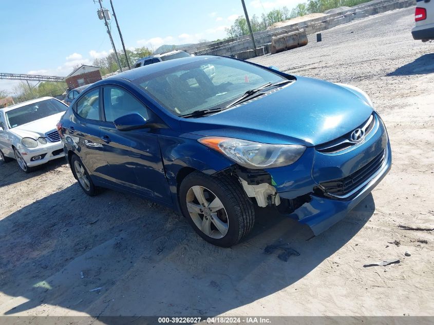 2013 Hyundai Elantra Gls VIN: KMHDH4AE5DU949517 Lot: 39226027