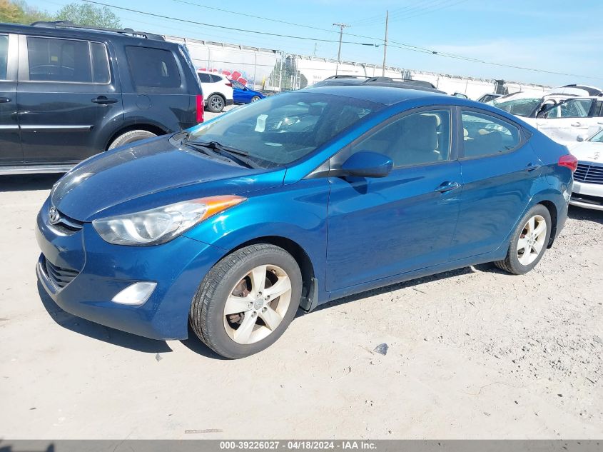 2013 Hyundai Elantra Gls VIN: KMHDH4AE5DU949517 Lot: 39226027