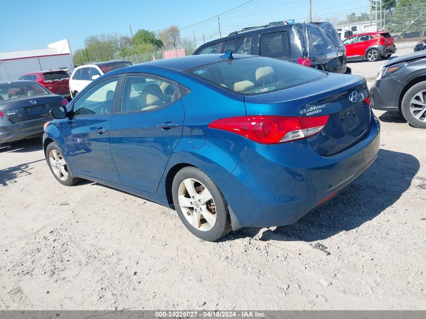 2013 Hyundai Elantra Gls VIN: KMHDH4AE5DU949517 Lot: 39226027