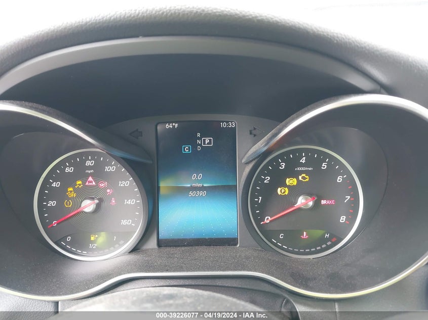 VIN WDDWJ8DB9KF832685 2019 MERCEDES-BENZ C 300 300