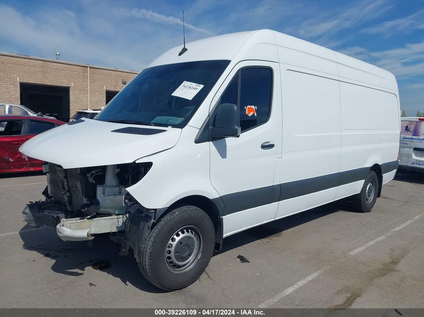 2022 MERCEDES-BENZ SPRINTER 2500 HIGH ROOF I4 VIN: W1Y40CHY8NT099052