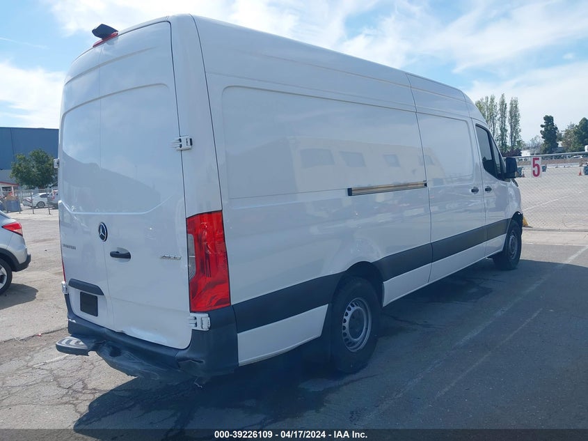2022 MERCEDES-BENZ SPRINTER 2500 HIGH ROOF I4 VIN: W1Y40CHY8NT099052