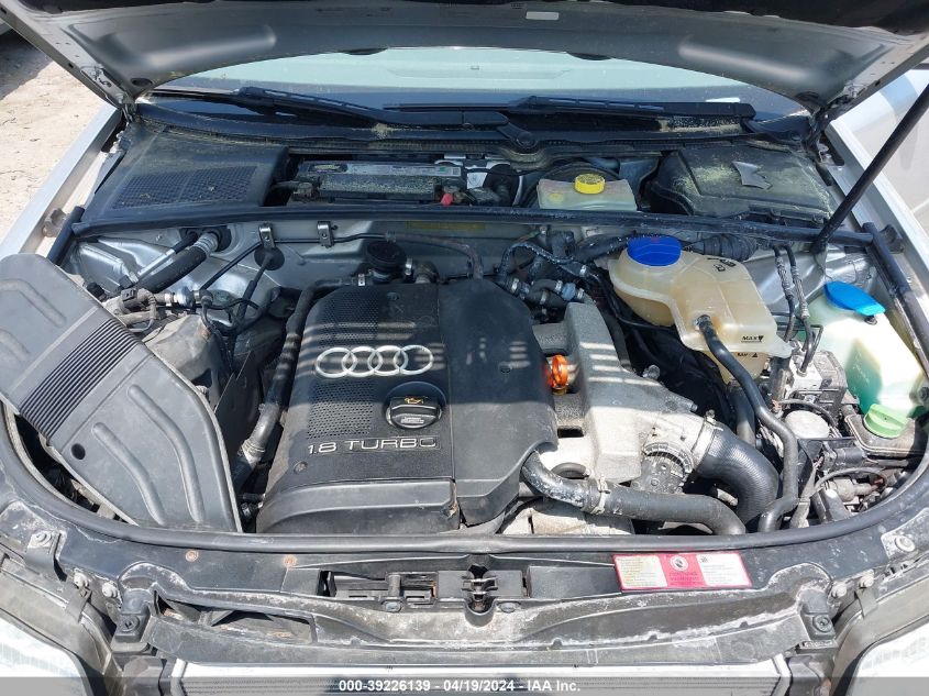 WAULC68E74A163393 | 2004 AUDI A4