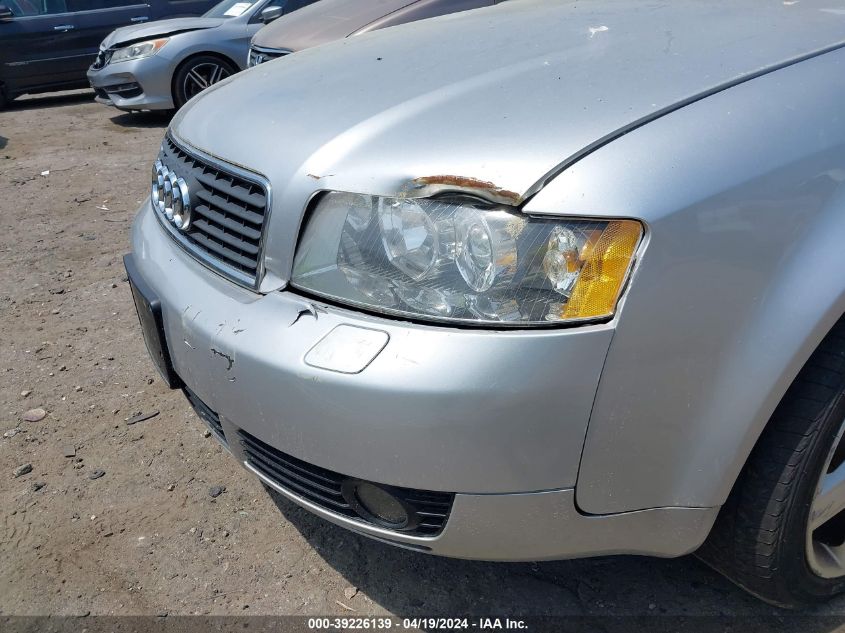 WAULC68E74A163393 | 2004 AUDI A4