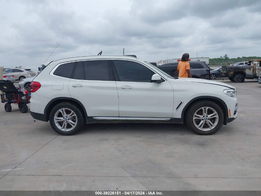 5UXTR7C50KLR43959 2019 BMW X3 Sdrive30I