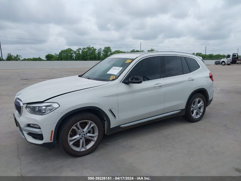 2019 BMW X3 Sdrive30I VIN: 5UXTR7C50KLR43959 Lot: 39226151