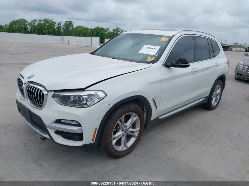 5UXTR7C50KLR43959 2019 BMW X3 Sdrive30I