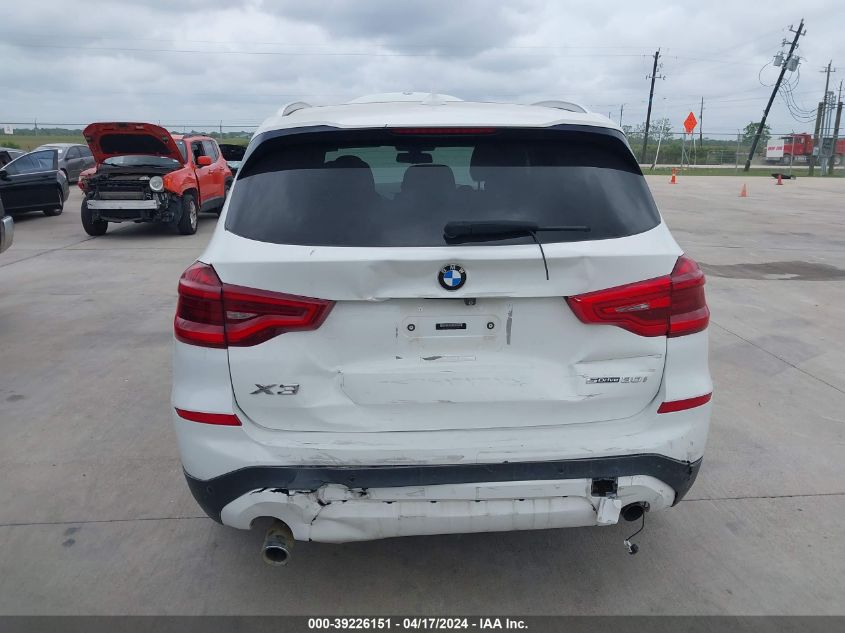 5UXTR7C50KLR43959 2019 BMW X3 Sdrive30I