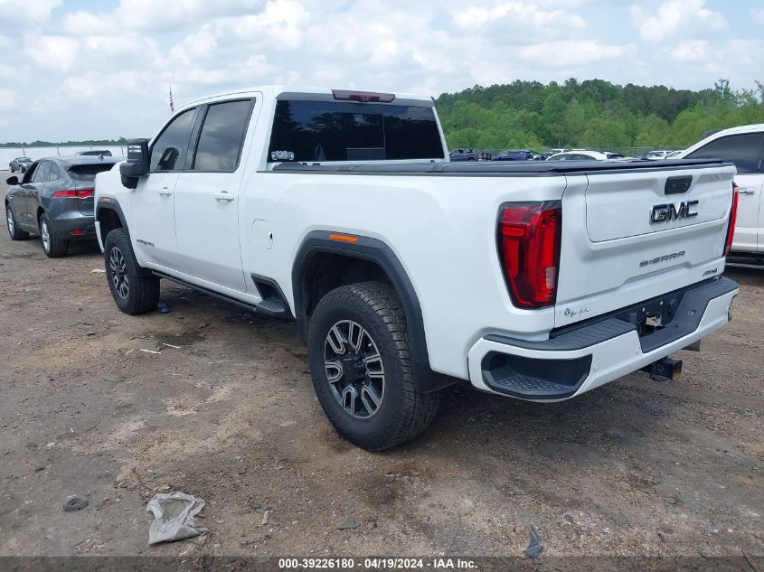 2020 GMC Sierra 2500Hd 4Wd Standard Bed At4 VIN: 1GT49PEYXLF125426 Lot: 39226180