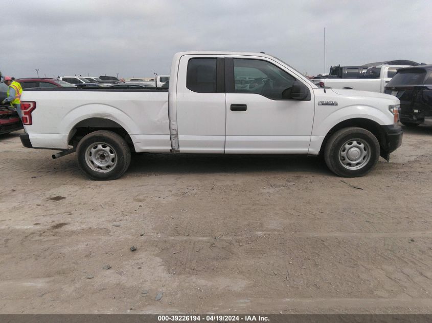 2018 Ford F-150 Xl VIN: 1FTEX1CB6JKC73700 Lot: 39226194