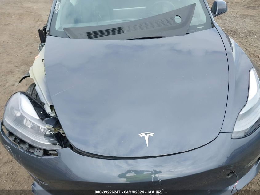 2022 Tesla Model 3 Performance Dual Motor All-Wheel Drive VIN: 5YJ3E1EC0NF362071 Lot: 39226247