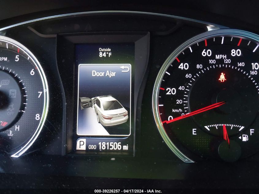 2015 Toyota Camry Se VIN: 4T1BF1FK4FU881224 Lot: 39226257