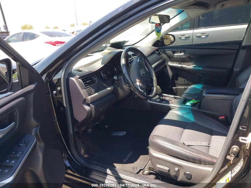 2015 Toyota Camry Se VIN: 4T1BF1FK4FU881224 Lot: 39226257