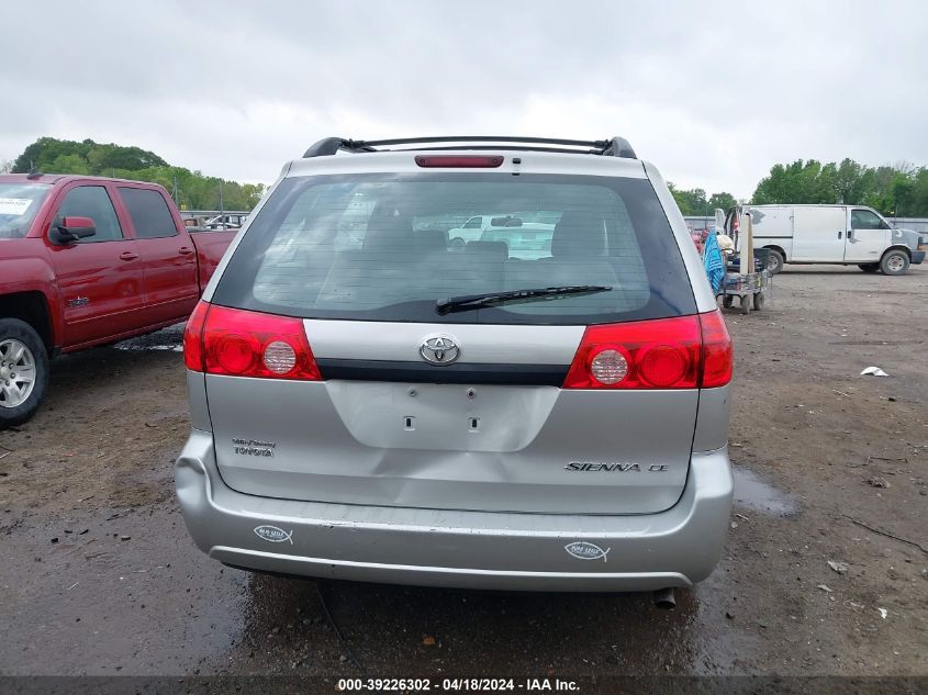 2009 Toyota Sienna Ce VIN: 5TDZK23C59S282813 Lot: 39226302