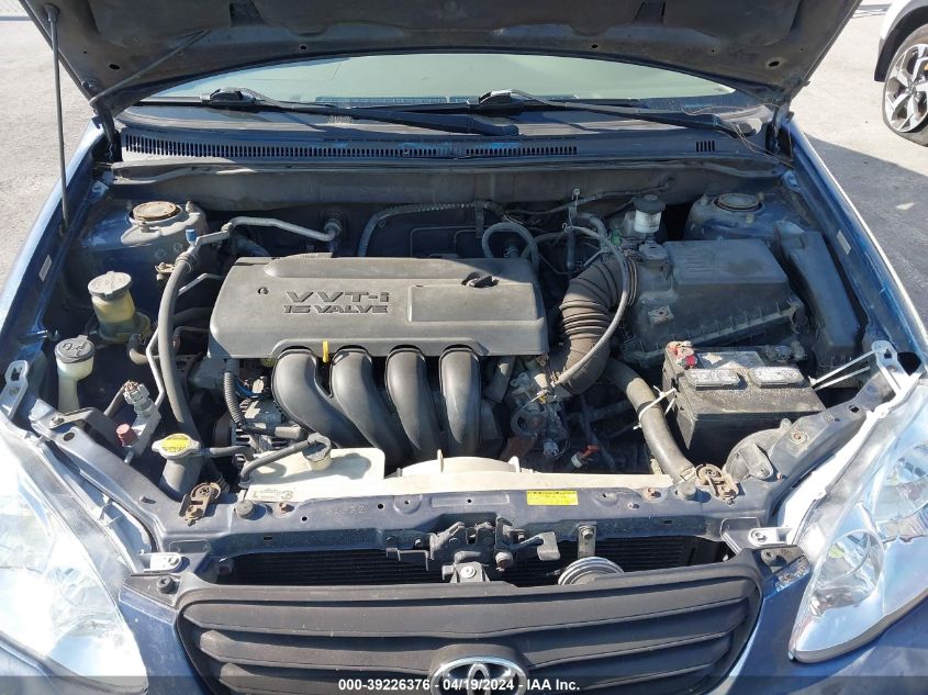 1NXBR32EX4Z339982 | 2004 TOYOTA COROLLA