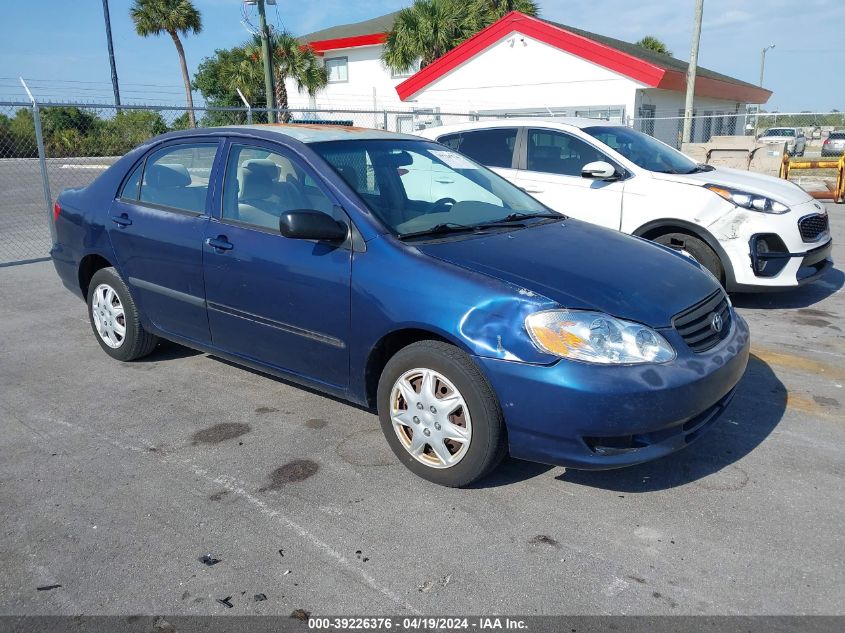 1NXBR32EX4Z339982 | 2004 TOYOTA COROLLA