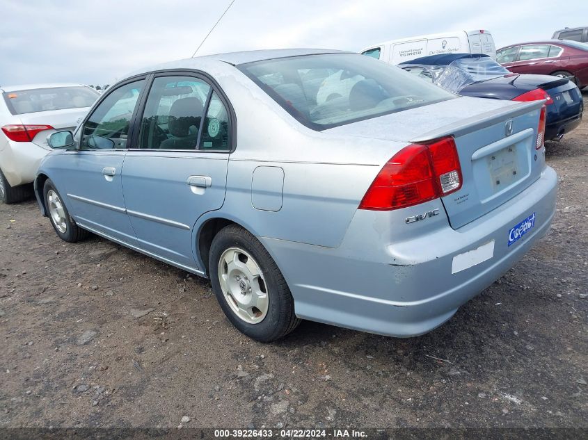 2005 Honda Civic Hybrid VIN: JHMES95635S005690 Lot: 50334854