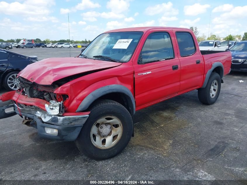 5TEGM92N72Z891018 | 2002 TOYOTA TACOMA