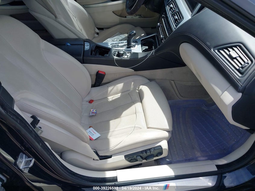 2014 BMW 650I Gran Coupe xDrive VIN: WBA6B4C52ED099162 Lot: 39226503