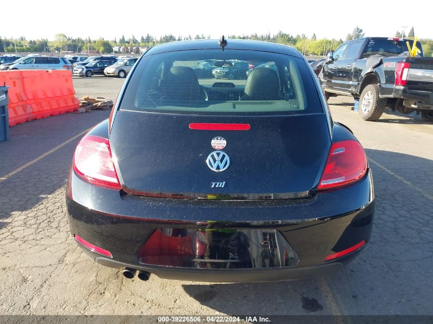 2014 Volkswagen Beetle 2.0L Tdi VIN: 3VWJL7AT4EM630635 Lot: 40013504