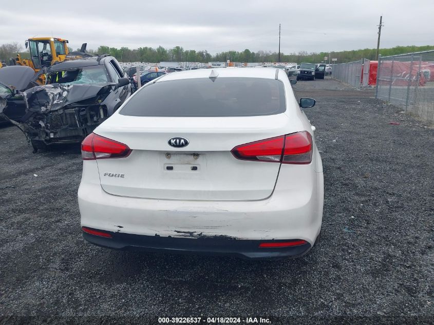 2017 Kia Forte Lx VIN: 3KPFK4A76HE135753 Lot: 39226537