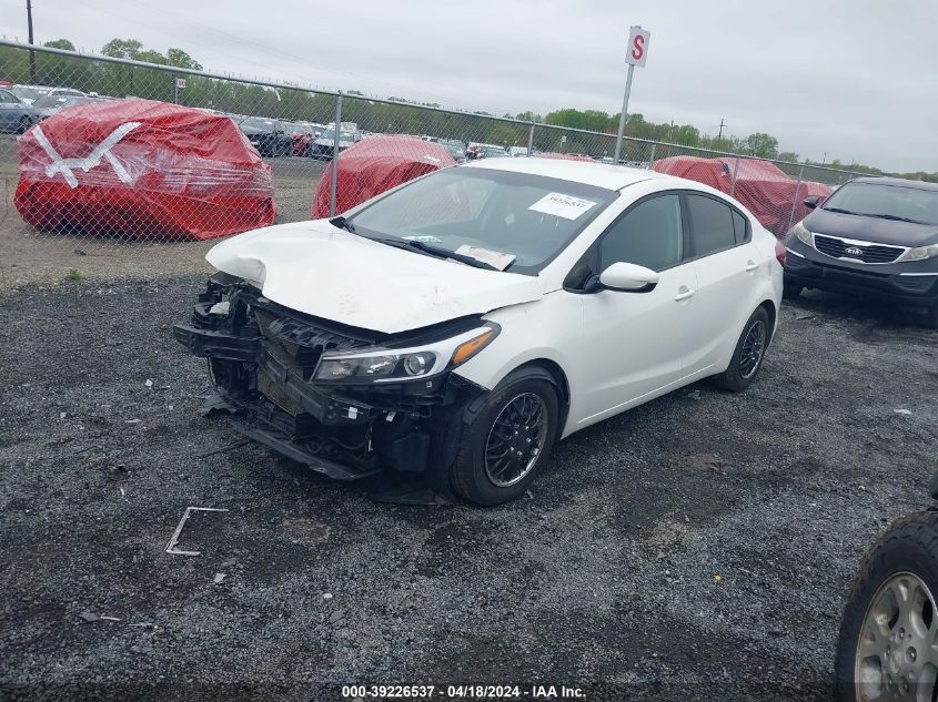 2017 Kia Forte Lx VIN: 3KPFK4A76HE135753 Lot: 39226537