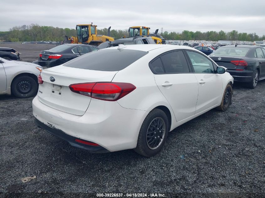 2017 Kia Forte Lx VIN: 3KPFK4A76HE135753 Lot: 39226537