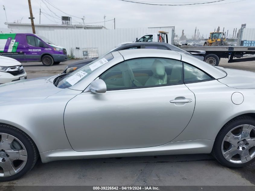 2004 Lexus Sc 430 VIN: JTHFN48Y940051093 Lot: 39226542