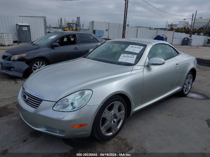 2004 Lexus Sc 430 VIN: JTHFN48Y940051093 Lot: 39226542