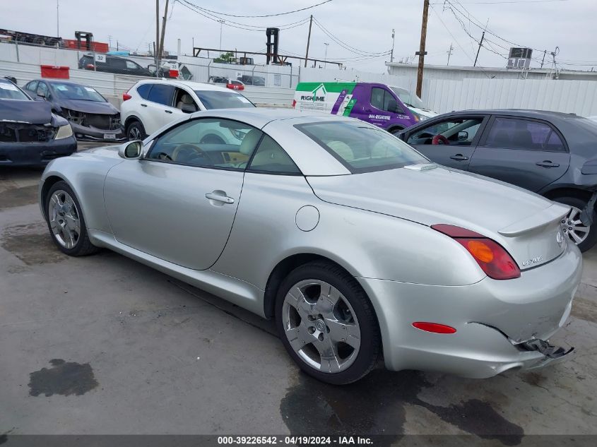 2004 Lexus Sc 430 VIN: JTHFN48Y940051093 Lot: 39226542