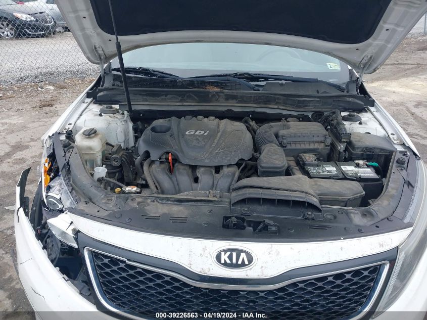 2014 Kia Optima Ex VIN: 5XXGN4A72EG307789 Lot: 39226563