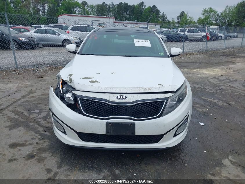 2014 Kia Optima Ex VIN: 5XXGN4A72EG307789 Lot: 39226563