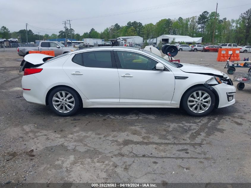 2014 Kia Optima Ex VIN: 5XXGN4A72EG307789 Lot: 39226563