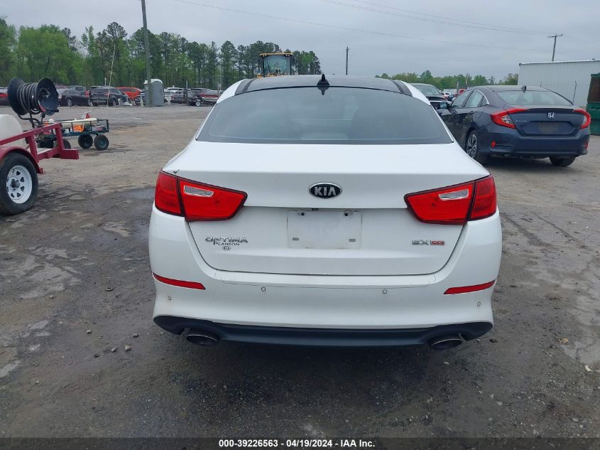 2014 Kia Optima Ex VIN: 5XXGN4A72EG307789 Lot: 39226563