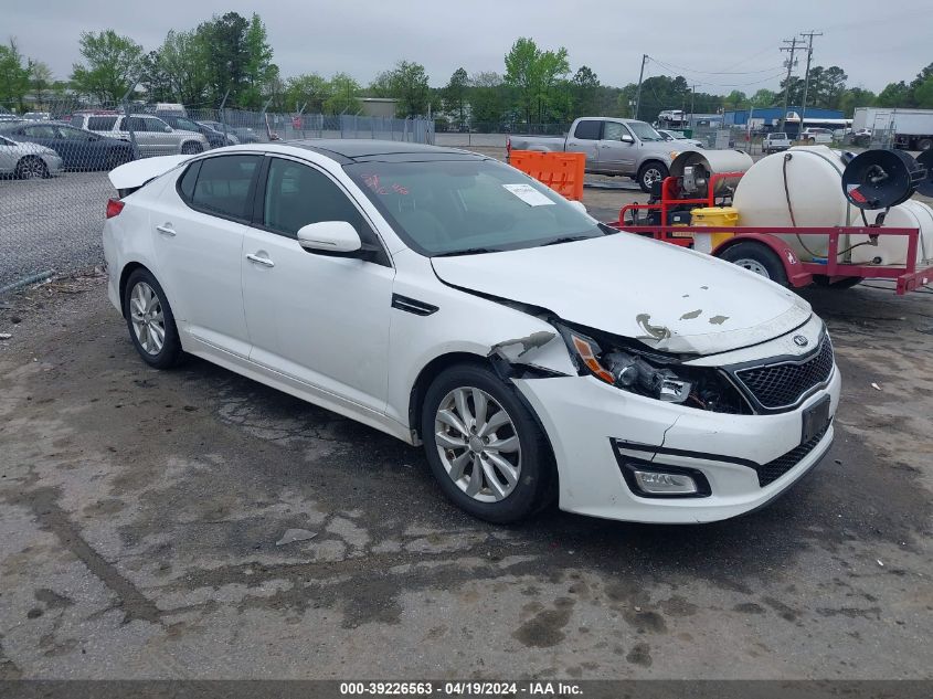 2014 Kia Optima Ex VIN: 5XXGN4A72EG307789 Lot: 39226563