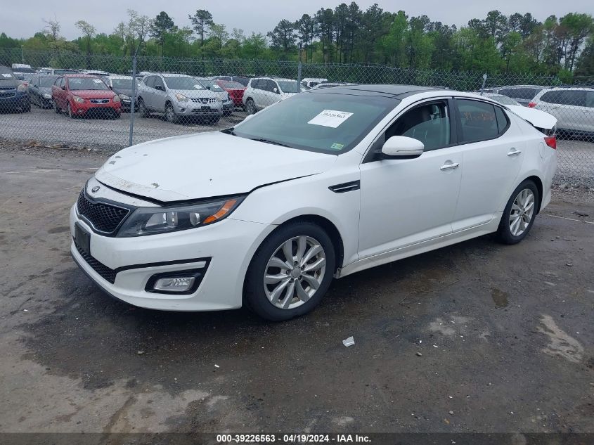 2014 Kia Optima Ex VIN: 5XXGN4A72EG307789 Lot: 39226563