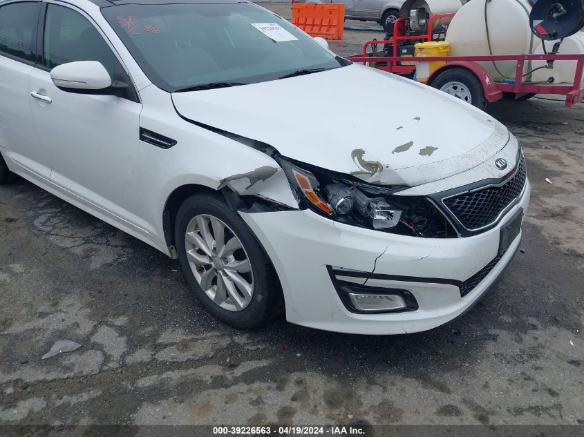 2014 Kia Optima Ex VIN: 5XXGN4A72EG307789 Lot: 39226563