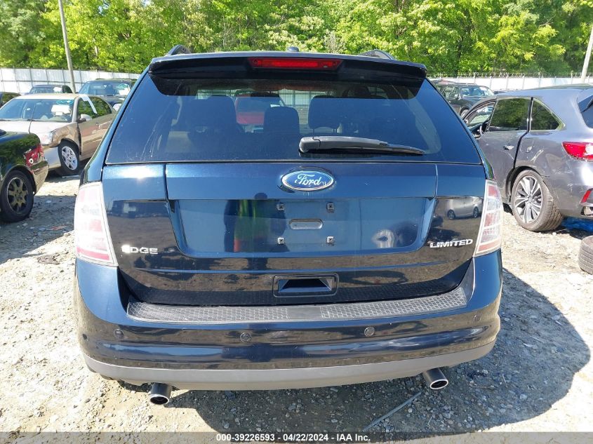 2008 Ford Edge Limited VIN: 2FMDK39CX8BA89995 Lot: 39226593
