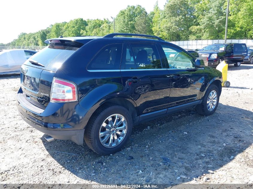 2008 Ford Edge Limited VIN: 2FMDK39CX8BA89995 Lot: 39226593