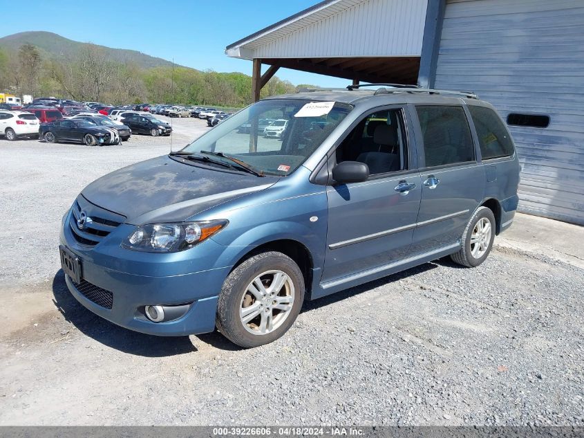 2005 Mazda Mpv Lx VIN: JM3LW28A450537280 Lot: 39226606