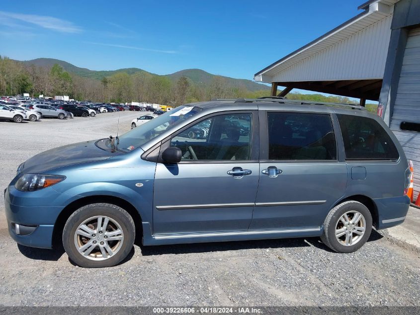 2005 Mazda Mpv Lx VIN: JM3LW28A450537280 Lot: 39226606
