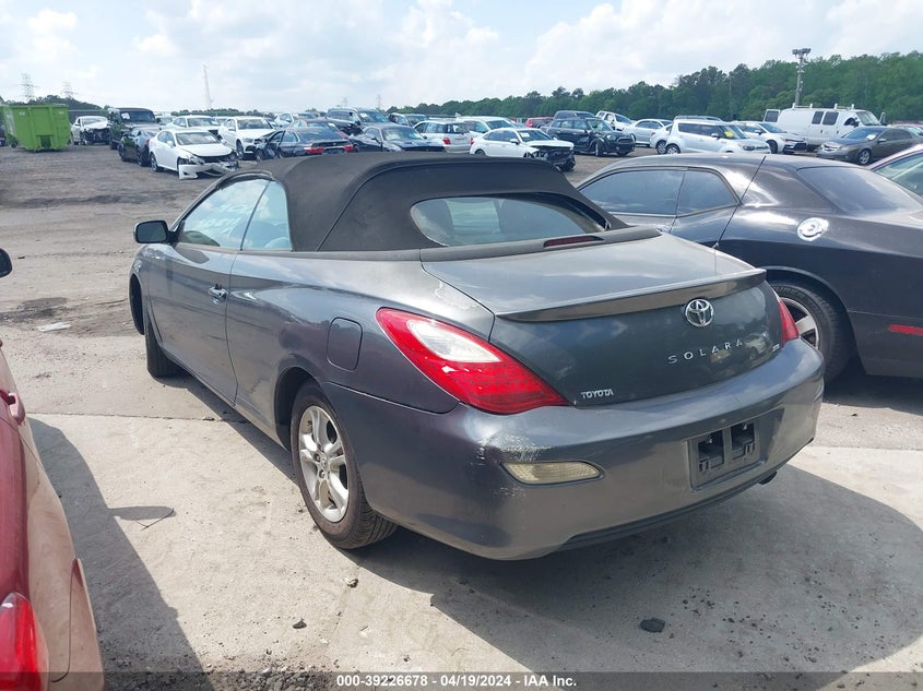 2007 Toyota Camry Solara Se VIN: 4T1FA38P57U112902 Lot: 39226678