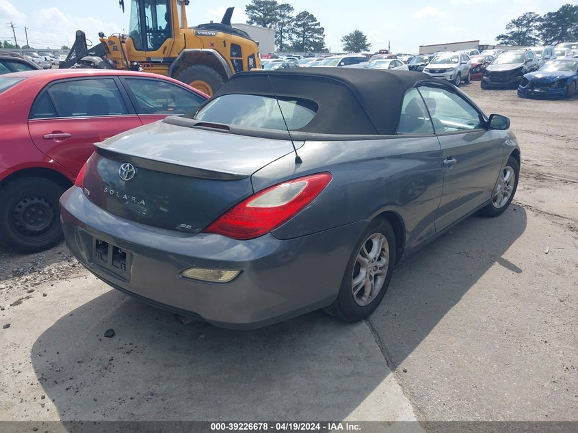 2007 Toyota Camry Solara Se VIN: 4T1FA38P57U112902 Lot: 39226678